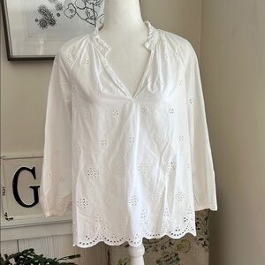 Madewell Eyelet Top